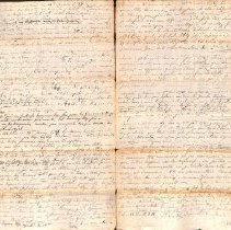 John Evans papers, 1784-1789