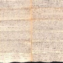 John Evans papers, 1784-1789