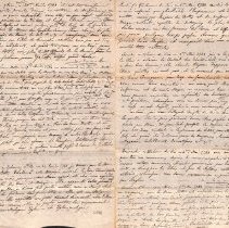 John Evans papers, 1784-1789