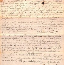 John Evans papers, 1784-1789