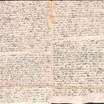 John Evans papers, 1784-1789