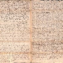 John Evans papers, 1784-1789