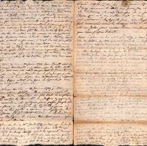 John Evans papers, 1784-1789