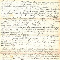 John Evans papers, 1784-1789