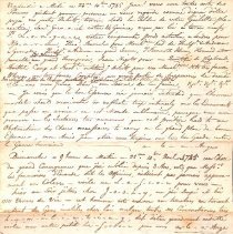 John Evans papers, 1784-1789