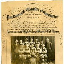 1923 Portsmouth High School Basketball Champions