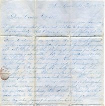Letter from Eben A. Knowlton to Ezekiel J. Chase, 1850