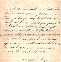 Christopher J. Kellenbeck papers, 1862-1867