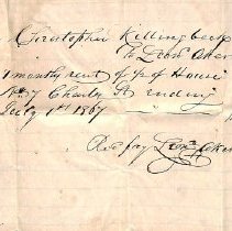 Christopher J. Kellenbeck papers, 1862-1867