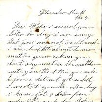 Christopher J. Kellenbeck papers, 1862-1867