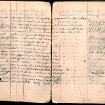 PNSY prison mail room log, 1908-1909