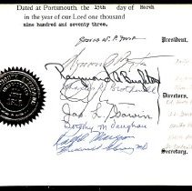 Joseph W. P. Frost papers [enclosed in rare book], 1973, 1983