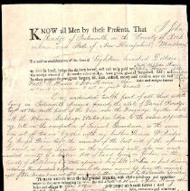 Haven property deeds, 1806-1831