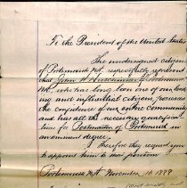 John H. Hutchinson Petition