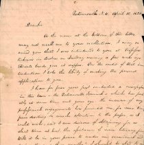 Nathaniel Haven to James Percival