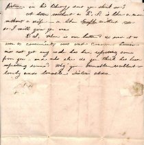 Ada --- to Mrs. Martha Simes (sister)