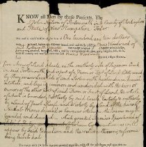 Bill of sale, John Nelson to Moses Woodward