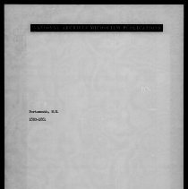 Lists of Passengers Arriving at Port of Portsmouth, N.H., 1820-1861.