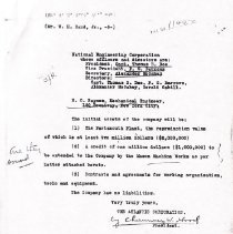 Atlantic Corporation proposal. Box 1, Folder 6.