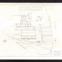 Site plan of "Yard & Works" of Atlantic Corporation. Box 1, Folder 7.
