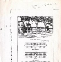Atlantic Heights floor plans by Kilham & Hopkins. Box 1, Folder 1.