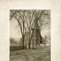 Unversalist Church with matboard