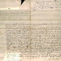 Mary Bolles Frost probate statement, 1704