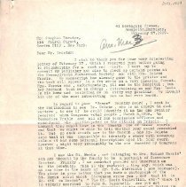 Correspondence: Stephen Decatur from Charles Lewis