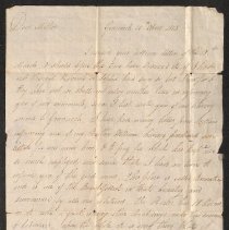 Letter from John Turnbull to Hannah (Sheafe) Henderson Hart, 1803