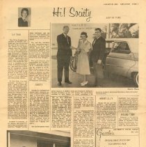 First page of second section