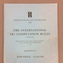 The International Ski Competition Rules (FIS-Rules)