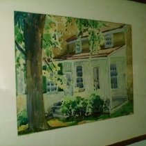 Yellow and White house