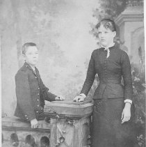 Robert Asher and Anna May Pitman, 1888