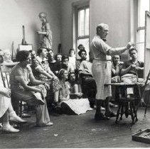 Daniel Garber in class at Ches