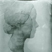 Sculpture of head
