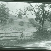 Landscape along road