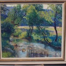 A.V.N. Greene painting