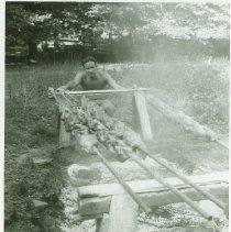 Tending the Barbeque