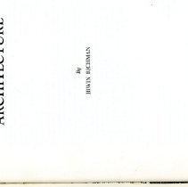 Pennsylvania Architecture booklet