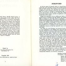 Pennsylvania Architecture booklet