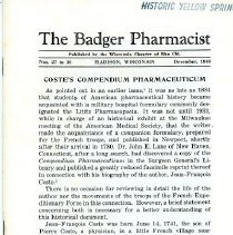 The Badger Pharmacist