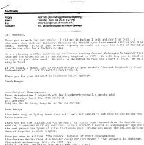 Dr. Starbuck message