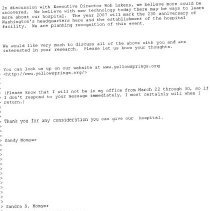 Dr. Starbuck message