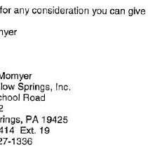 Letter to Dr.Starbuck