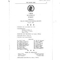 Picket Post October, 1962