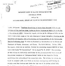 Manuscript report on smallpox