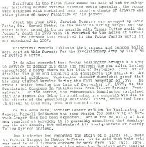 History of Warwick Furnace