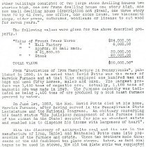 History of Warwick Furnace