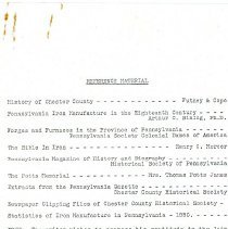 History of Warwick Furnace