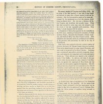 History of Chester County Excerpt